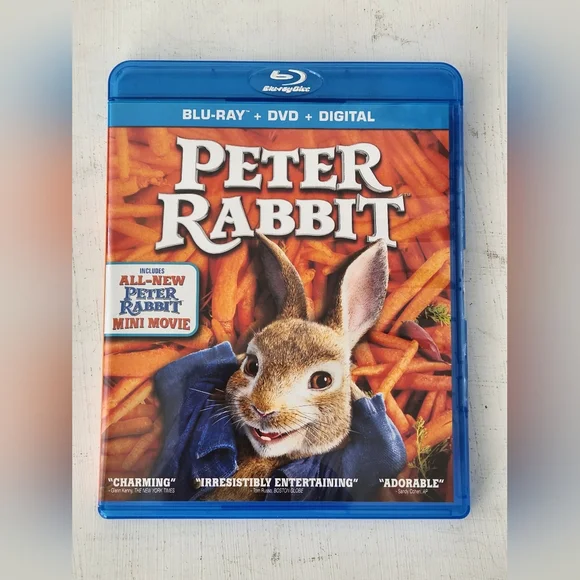 Peter Rabbit I & II Movie Collection Blu-Ray & DVD Set - Picture 4 of 9